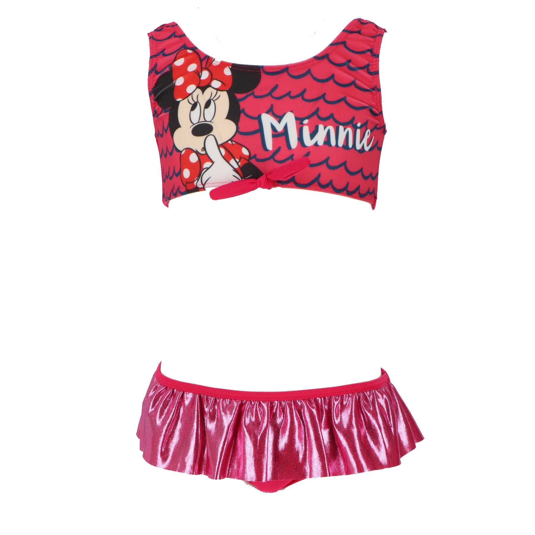 Badeanzug Minnie Mouse Bikini Badeanzug für Mädchen Farbenfroher Schwimmkleidung