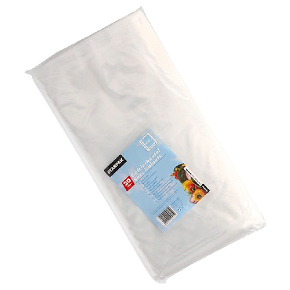 Starpak Морозильная сумка 100 Морозильная сумка, LDPE 20 l 60 cm x 40 cm transparent