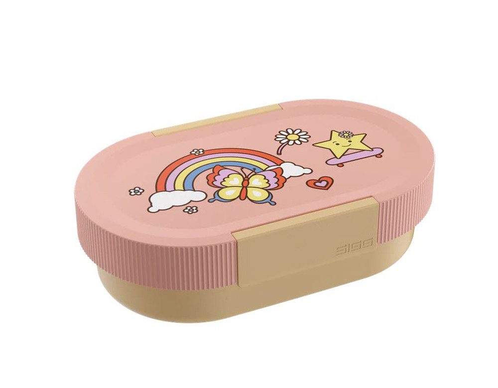 Sigg Lunchbox SIGG LUMO Kids Lunchbox 0.8 Liter, verschiedene Motive, (optimal auf die passenden SIGG VIVA Trinkflaschen abgestimmt), ideal für Pausenbrot, Obst und Snacks in Schule