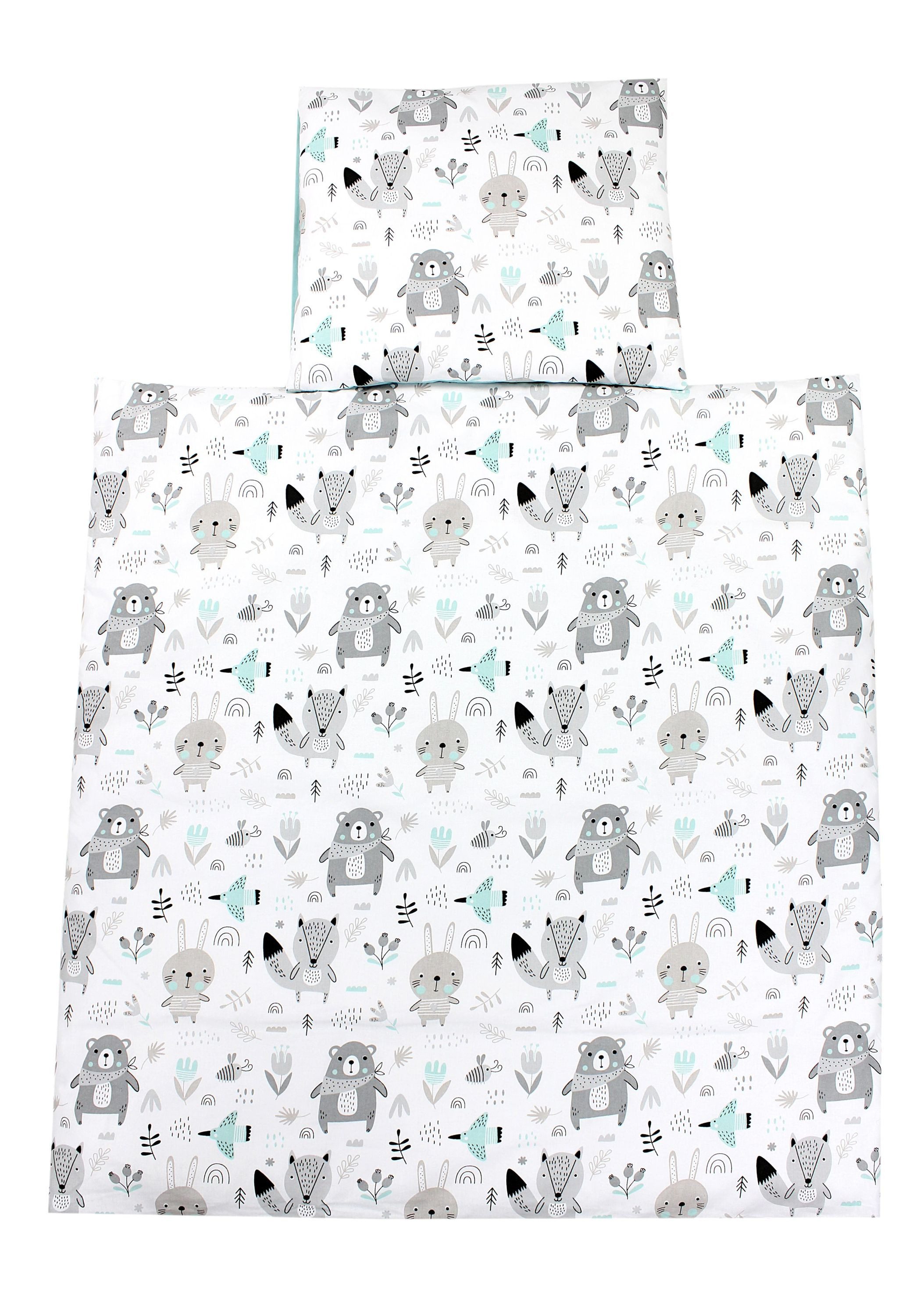 TupTam Babybettwäsche Baby Wiegenset 4-teilig Bettwäsche-Set: günstig online kaufen