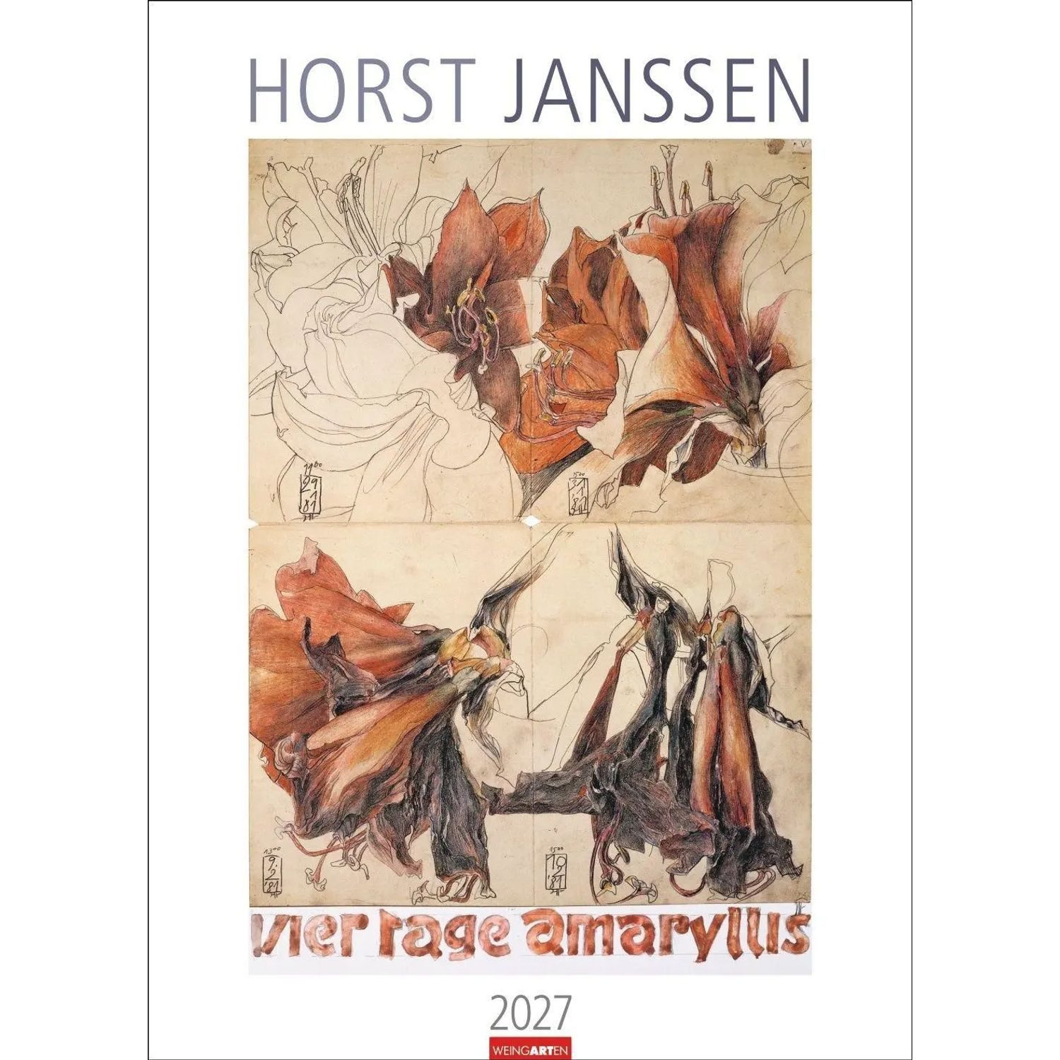 Wandkalender Horst Janssen Kalender 2027