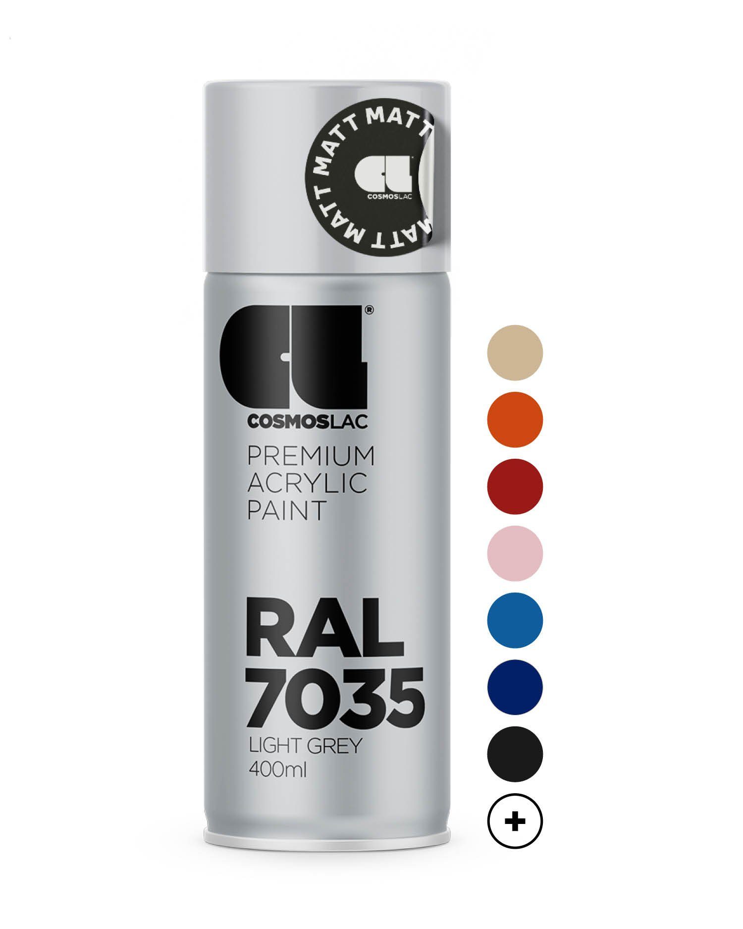 COSMOS LAC Sprühflasche COSMOS LAC DIY Acryllack Sprühdose - RAL Collection Matt