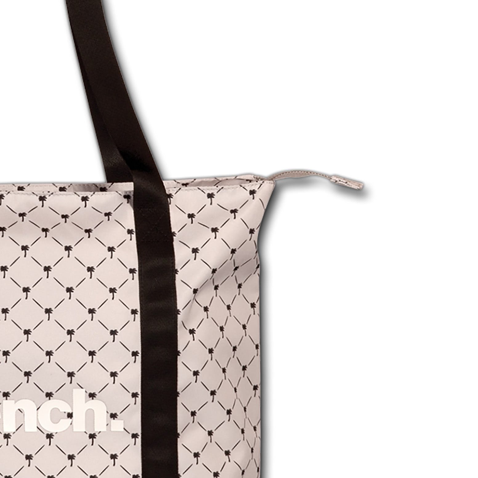 Bench. Schultertasche Bench Shopper Nylon Schultertasche grau (Schultertasche), Damen, Jugend Nylon Schultertasche, grau, hellgrau ca. 43cm