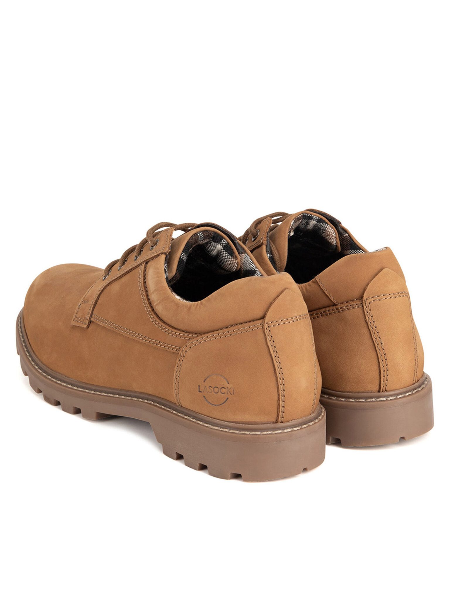 LASOCKI Lasocki Halbschuhe Herren MANITOU-01B MI25 Braun Schnürboots