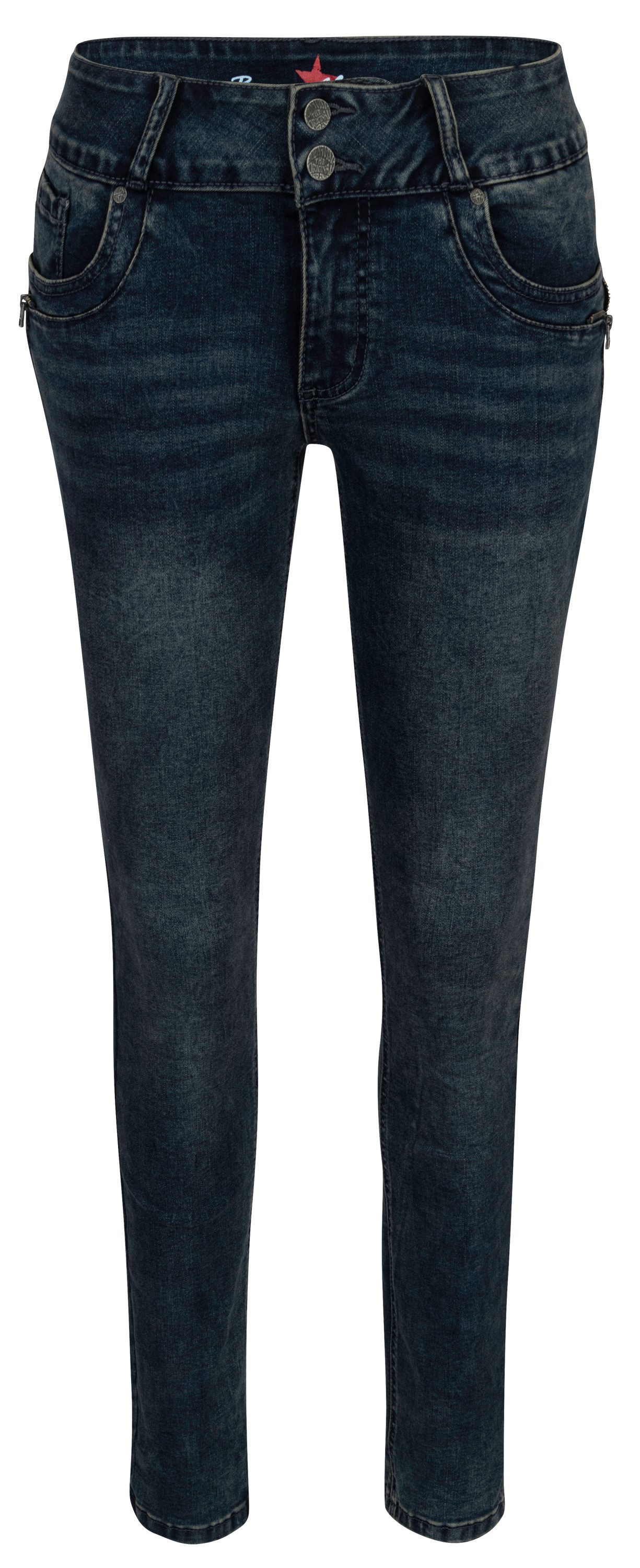 Buena Vista Stretch-Jeans BUENA VISTA TUMMYLESS-Z anthracite denim 2410 B5735 364.5093 - Stretch