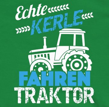 Shirtracer Sweatshirt Echte Kerle fahren Traktor Traktor