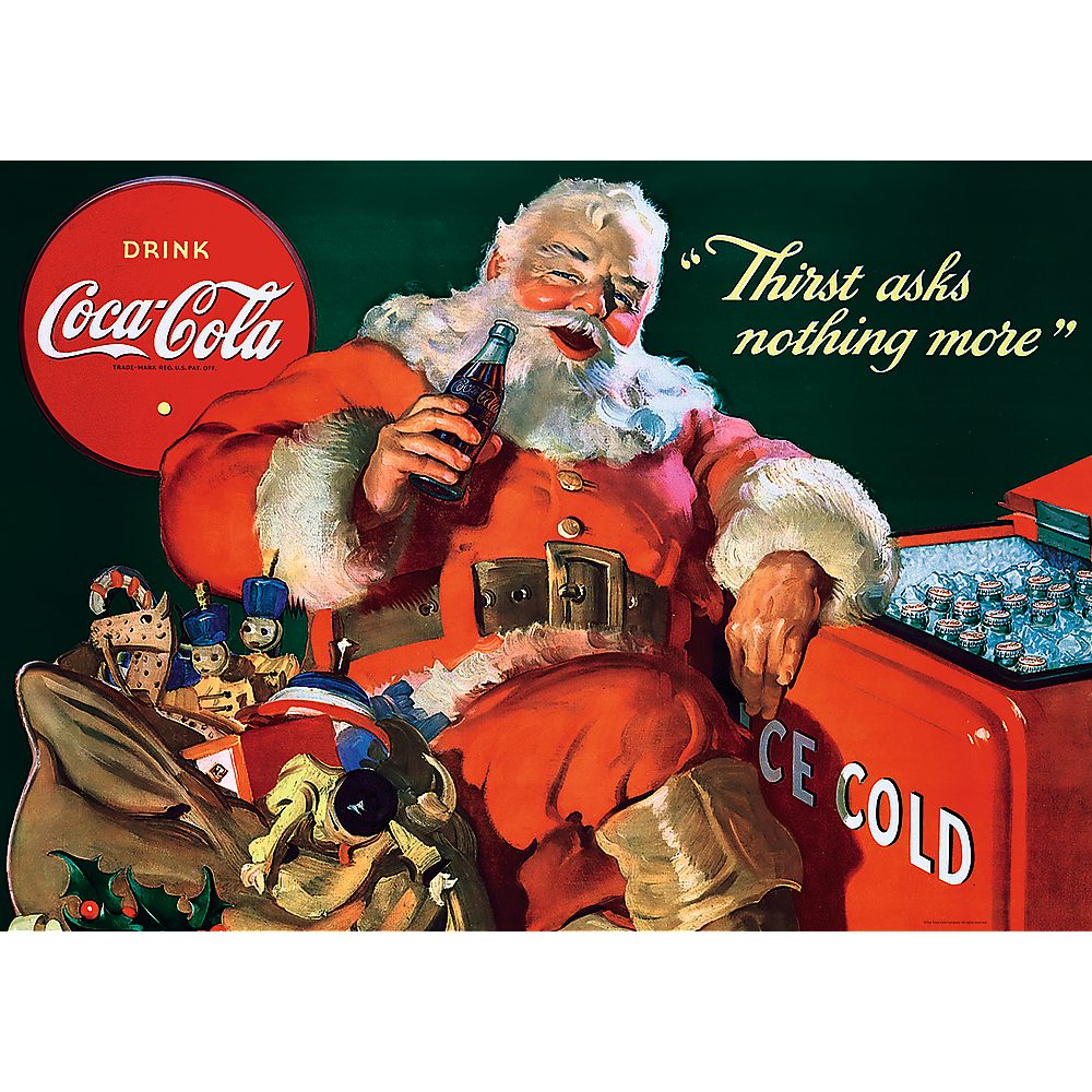 Trefl Puzzle Coca-Cola: Geschenke vom Weihnachtsmann günstig online kaufen