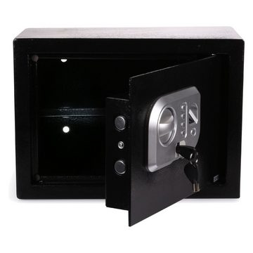 RED OPTICUM Tresor AX Eclipse Safe mit Fingerabdruck, 35x25x25cm - Tresor mit Fingerabdruck & elektronischem Zahlenschloss