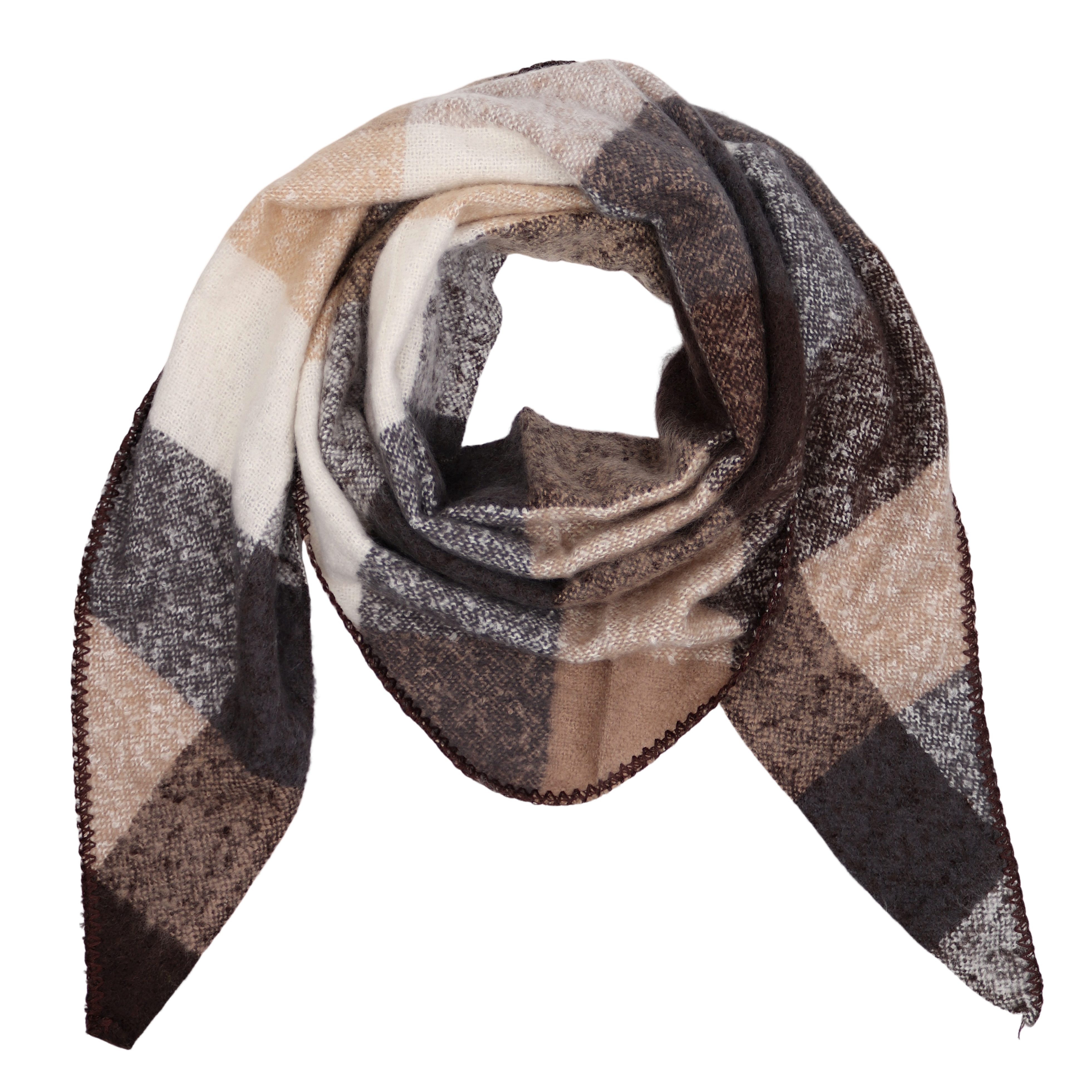MIRROSI Dreieckstuch kuschliger und warmer Dreiecksschal günstig online kaufen