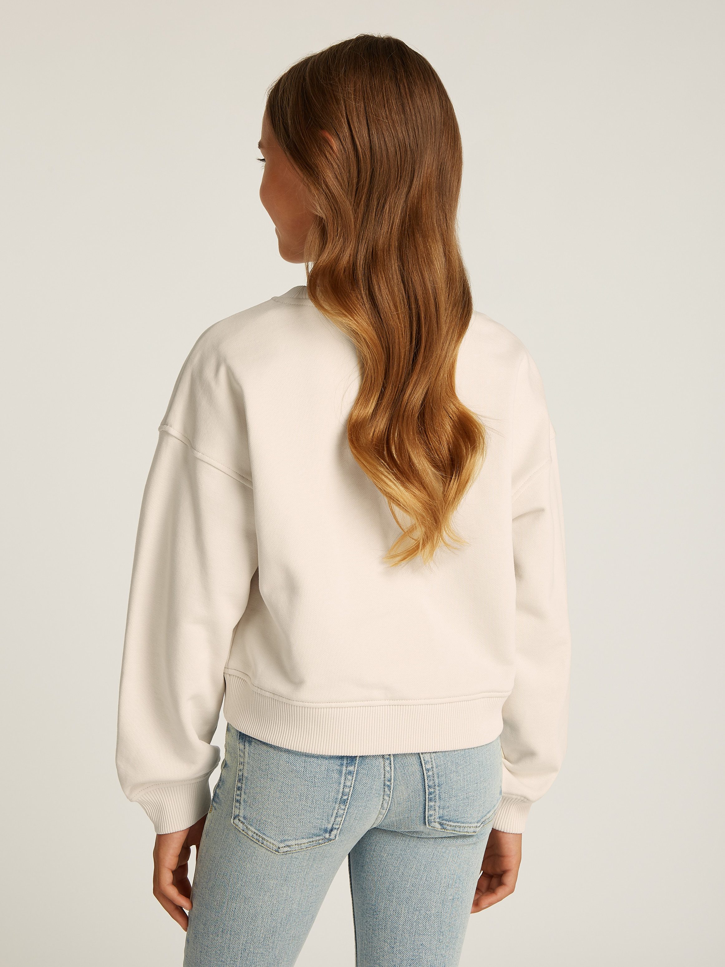 Calvin Klein Jeans Sweatshirt GLITTER MONOLOGO günstig online kaufen
