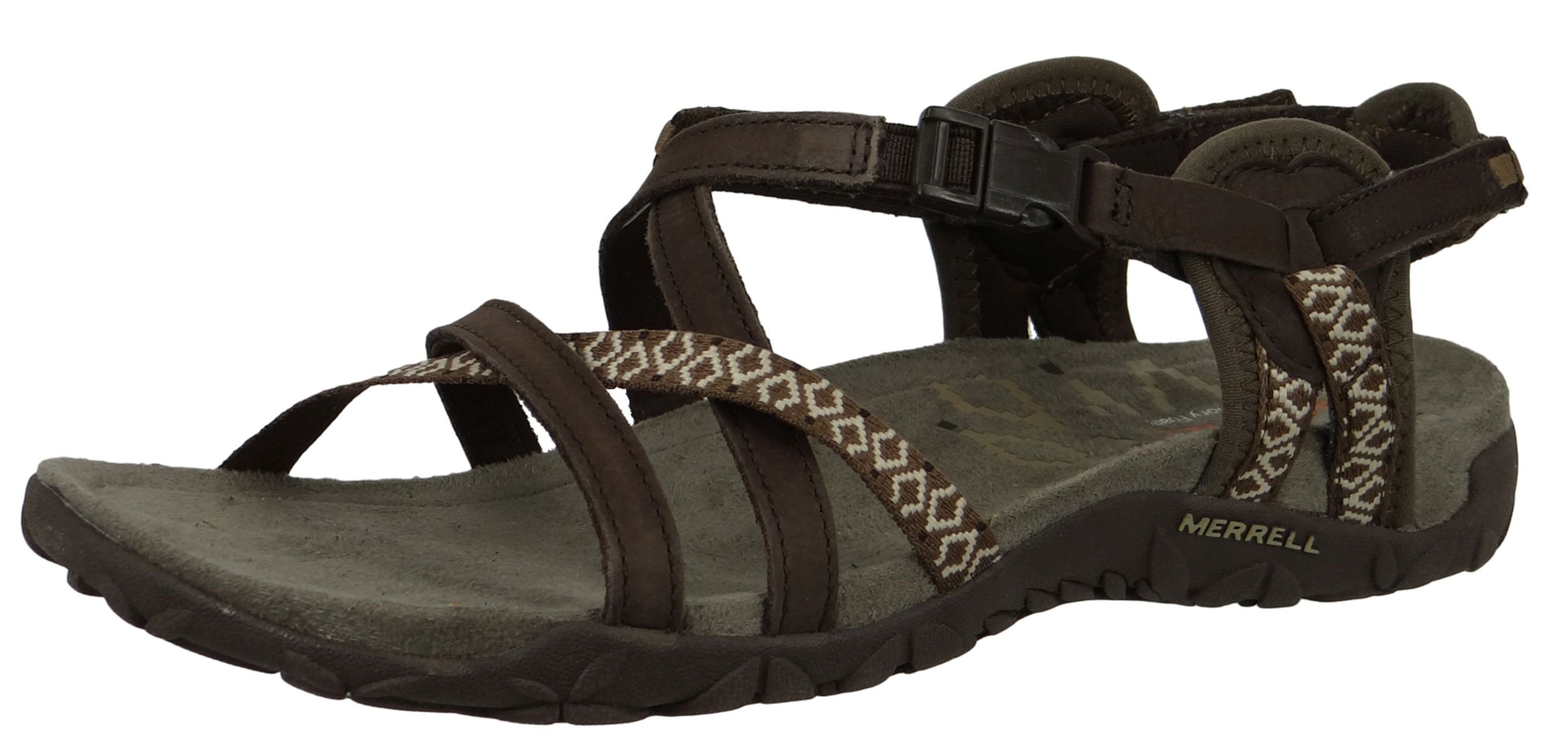 Merrell »J55316 Terran Lattice II Dark Earth« Sandale online Merrell Terran Lattice II Dark Earth Schuhe Kaufen Online