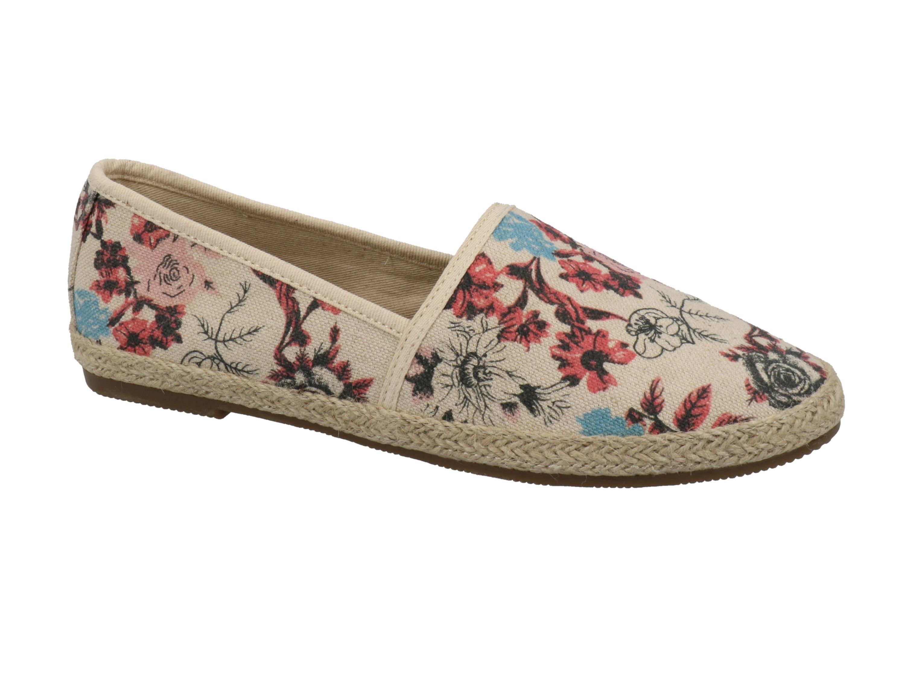 TOM TAILOR Tom Tailor Damen 1192005 Slipper Blumenmuster Espadrille