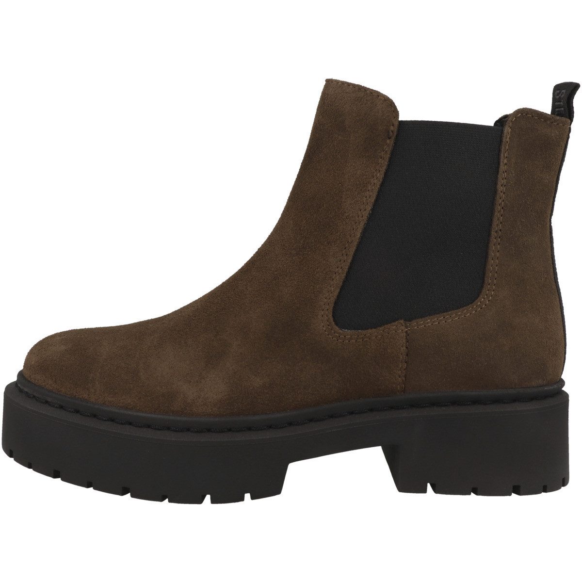 STEVE MADDEN Glennis Damen Chelseaboots Stiefeletten, Stiefel, Winterstiefel, Winterboots, Schneestiefel