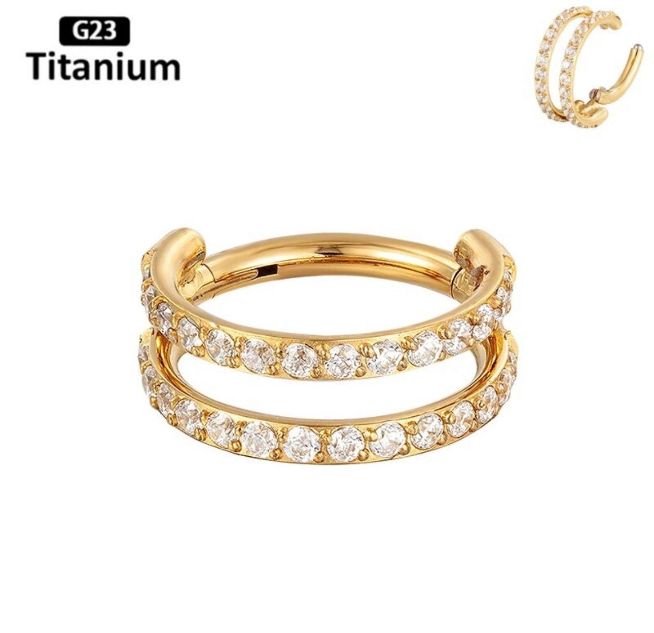 Karisma Schmuck Nasenpiercing Titan 23 Hinged günstig online kaufen