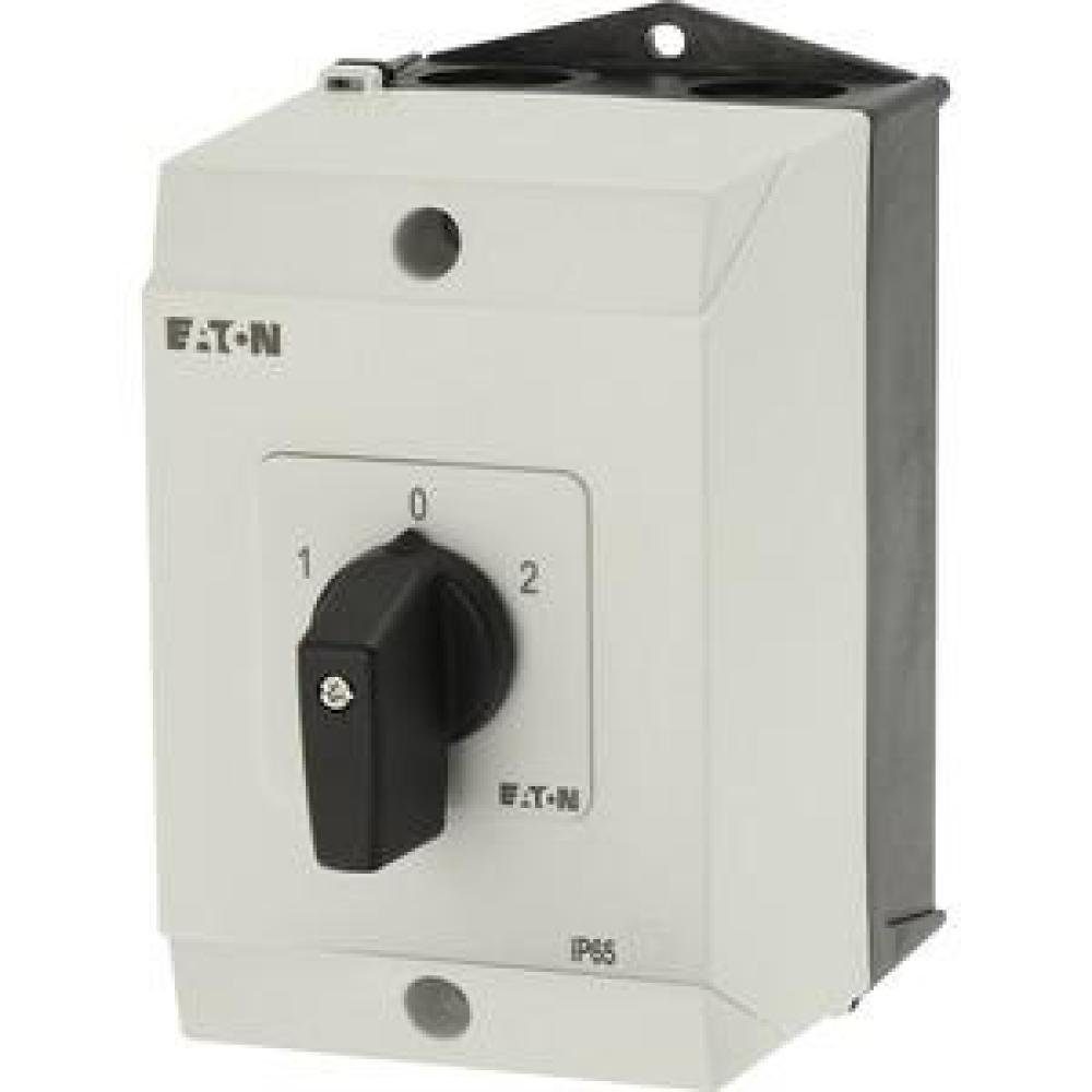 Verteiler Eaton Umschalter, T0, 20 A, Aufbau, 3 Baueinheit(en), Kontakte: 6, 60