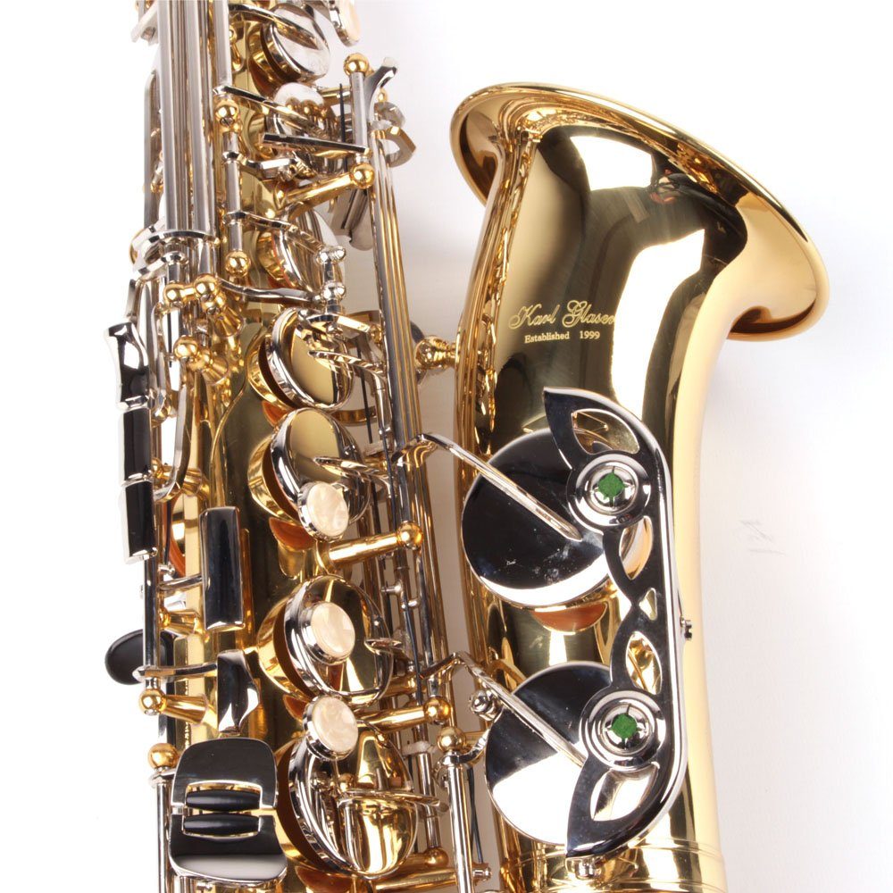 Karl Glaser Saxophon Alt Saxophon, Stimmung: Es, Korpus: Messing
