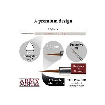 Army Painter Malpinsel Wargamer Brush: The Psycho / Detailpinsel