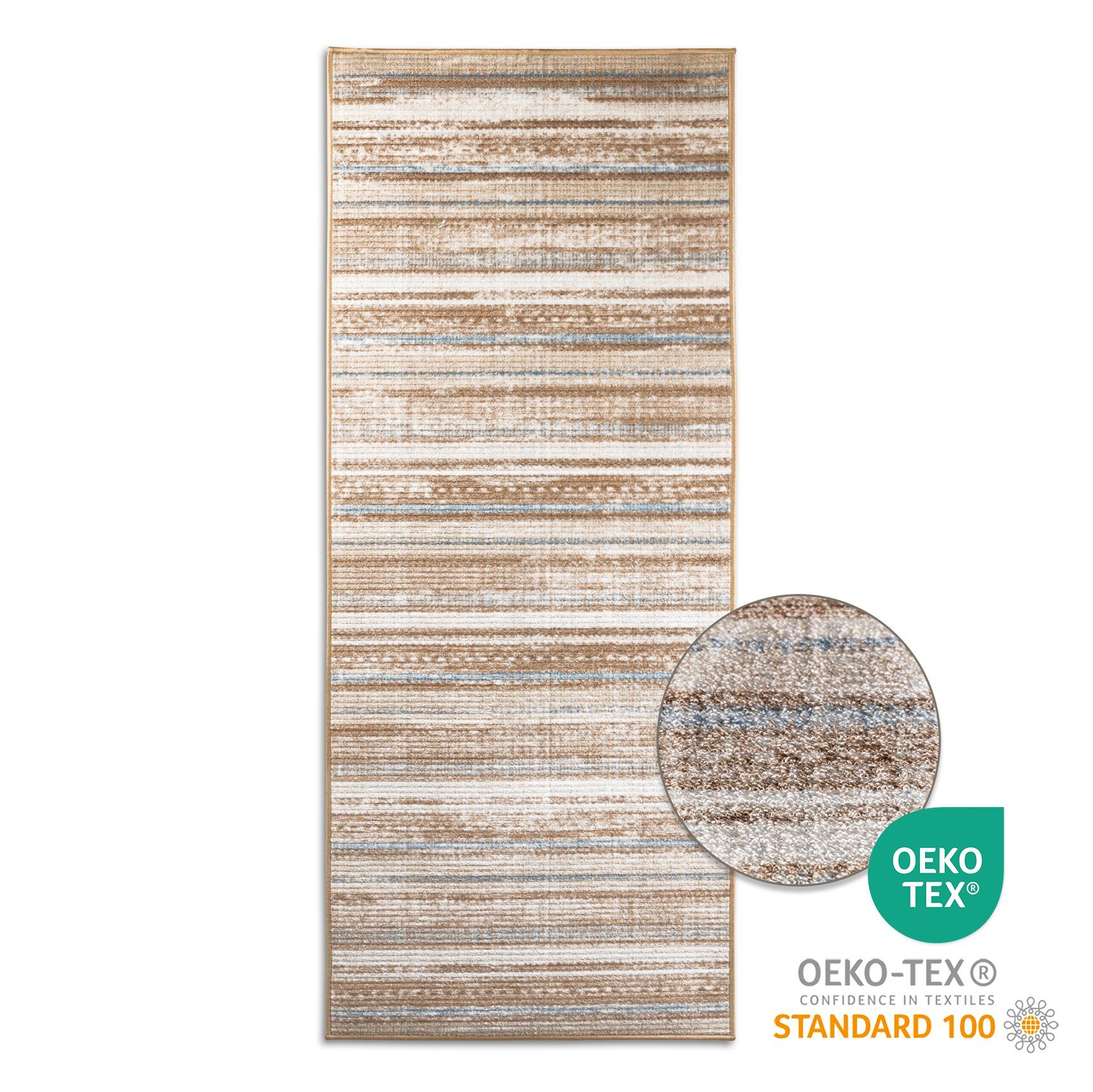 Karat Teppich Teppich-Läufer Amalfi, Moderner Wohnteppich günstig online kaufen