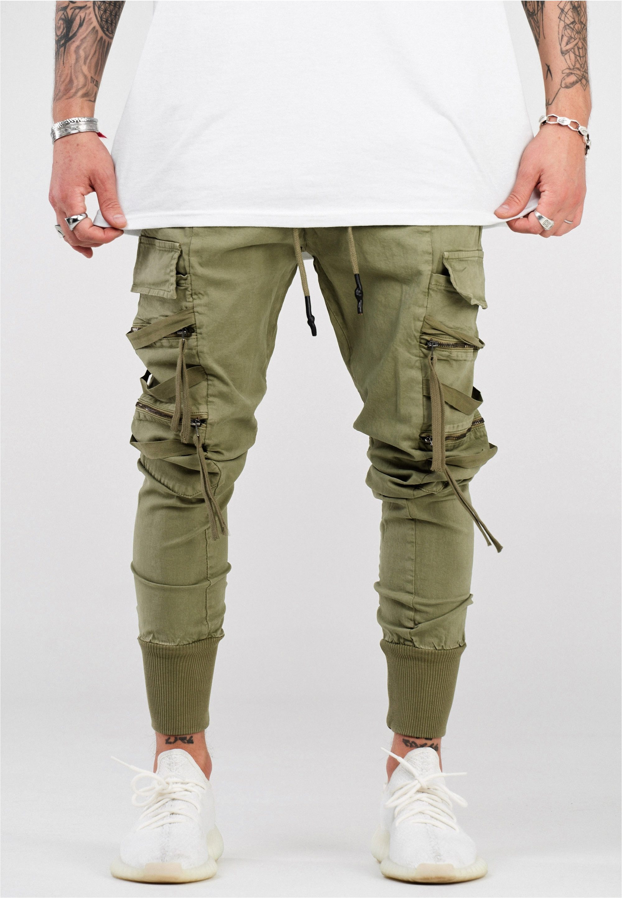 2Y Premium Cargohose B5194 mit elastischem günstig online kaufen