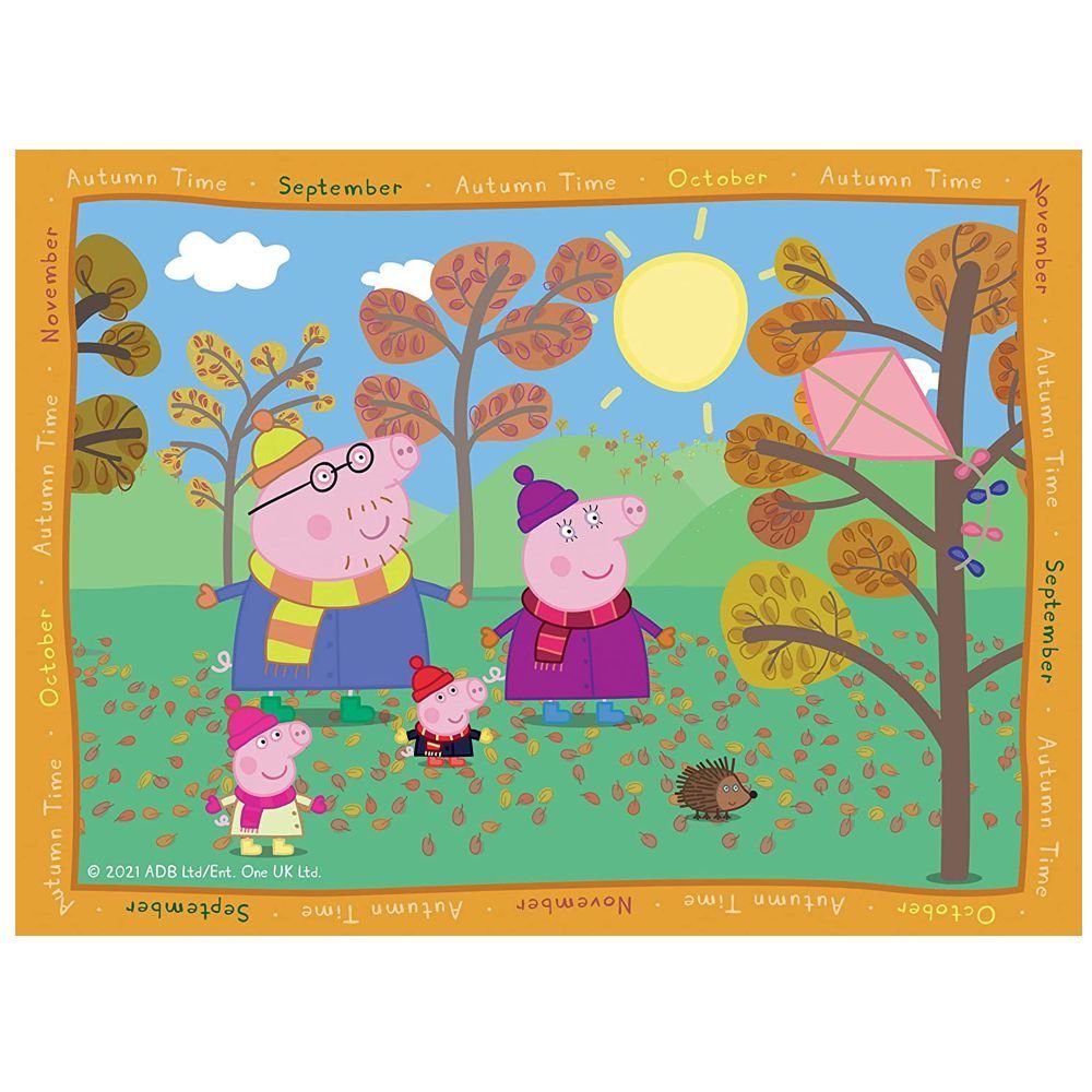 Peppa Puzzleteile 1 Puzzle Ravensburger 4 Peppa Puzzle in Puzzle, Wutz Pig Box 24 Kinder Pig