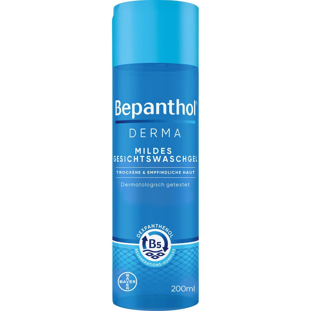 Bepanthol Gesichtsgel Mildes Gesichtswaschgel Spar-Set, 1-tlg., wirkt lindernd bei Reizungen und Spannungsgefühlen