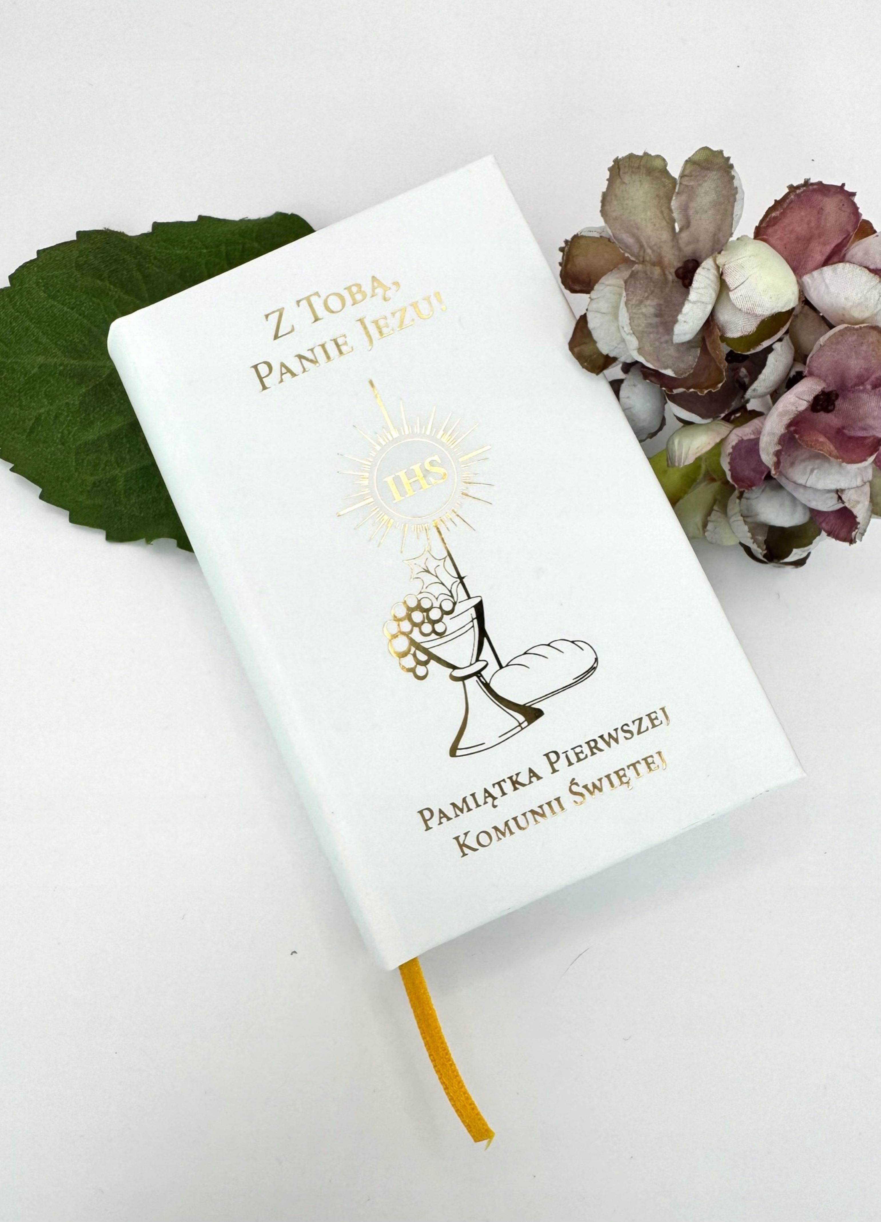 Sacramenta Kommunionskarte Gebetbuch – Andenken an die Erste Heilige Kommunion.