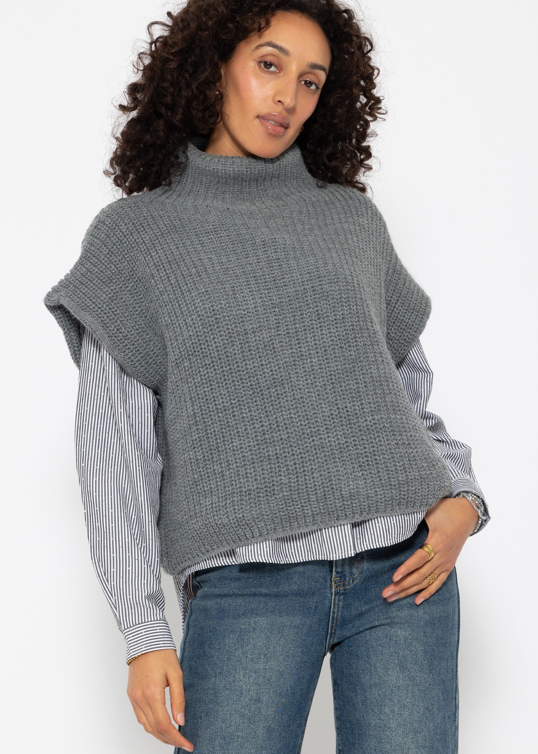 SASSYCLASSY Pullunder Oversize Pullunder Damen mit günstig online kaufen