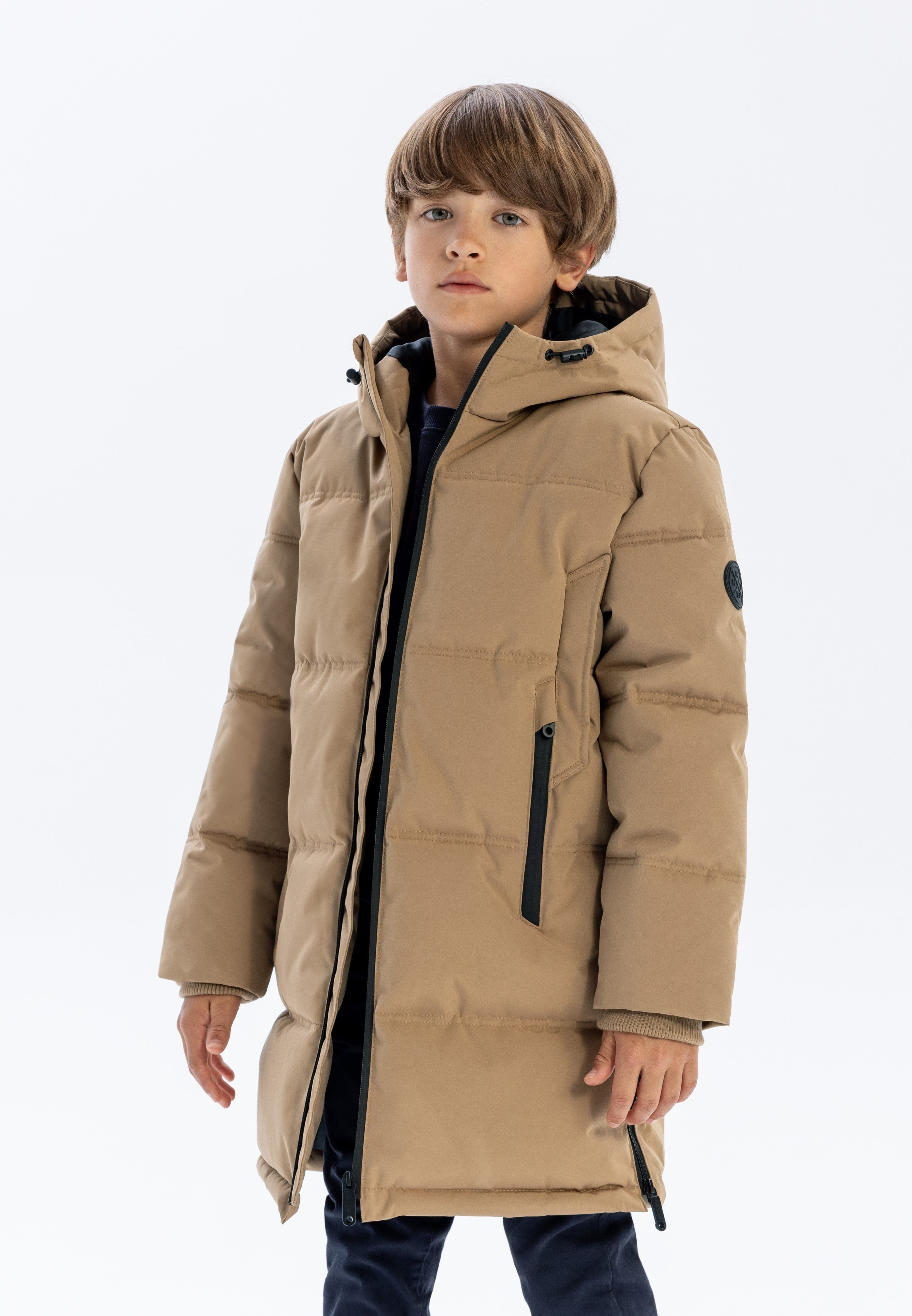 MINOTI Winterjacke Gefütterte, längere Jacke (2y-14y) günstig online kaufen