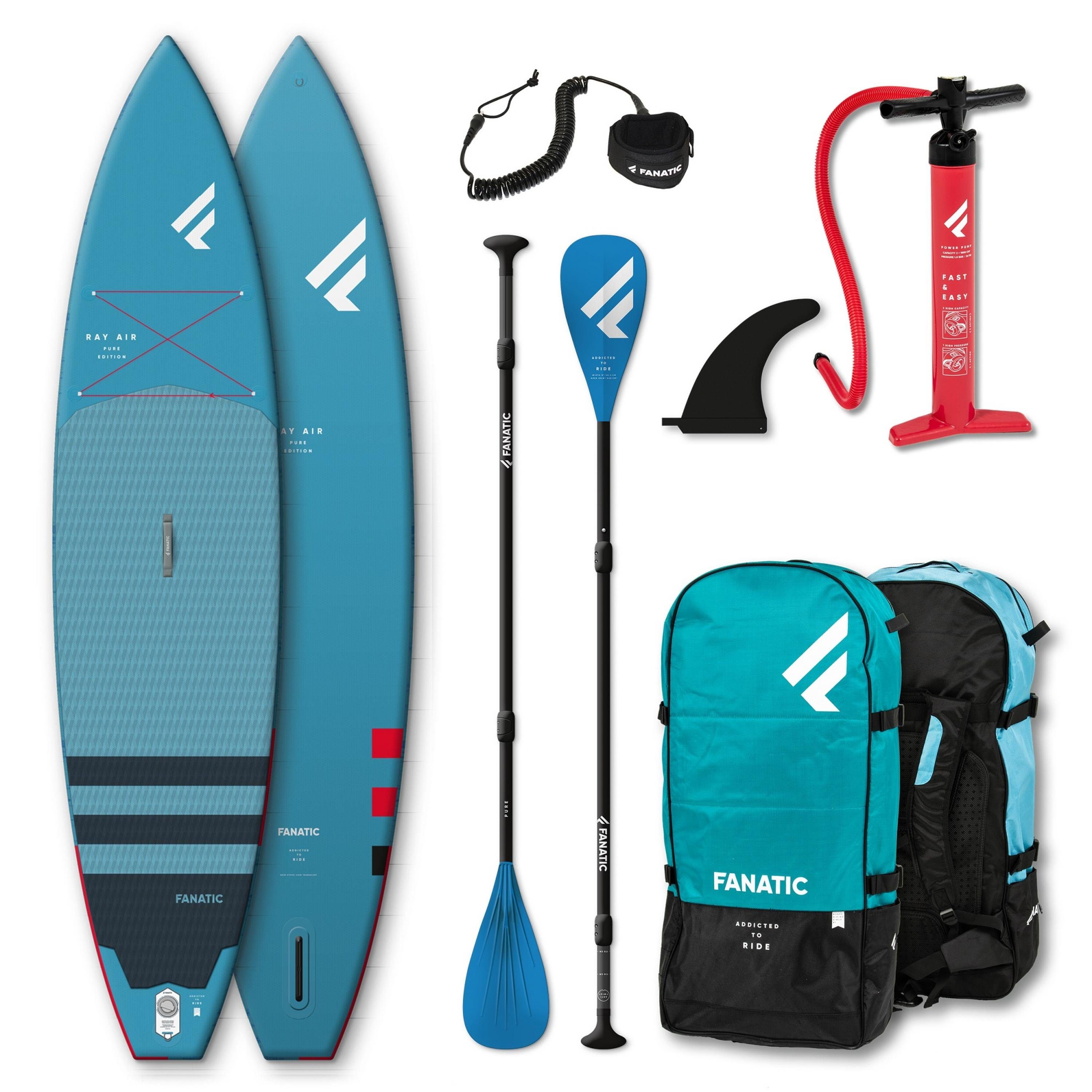 Fanatic Air/Pure Package SET 11'6"x31 Ray SUP-Board