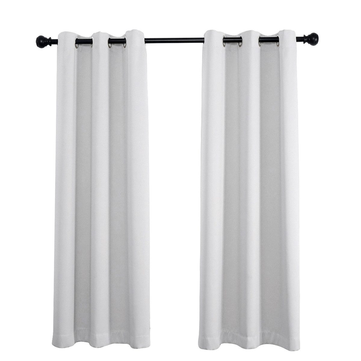 Simloveve Vorhang Gardinen Wärmeisolierende Schlafzimmer Blackout Curtain L günstig online kaufen