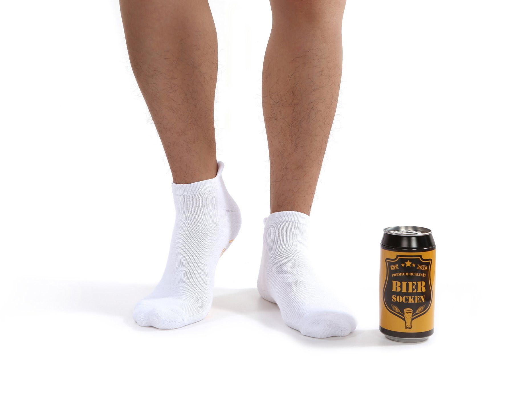 Lucadeau Freizeitsocken mit Spruch "Wenn du günstig online kaufen