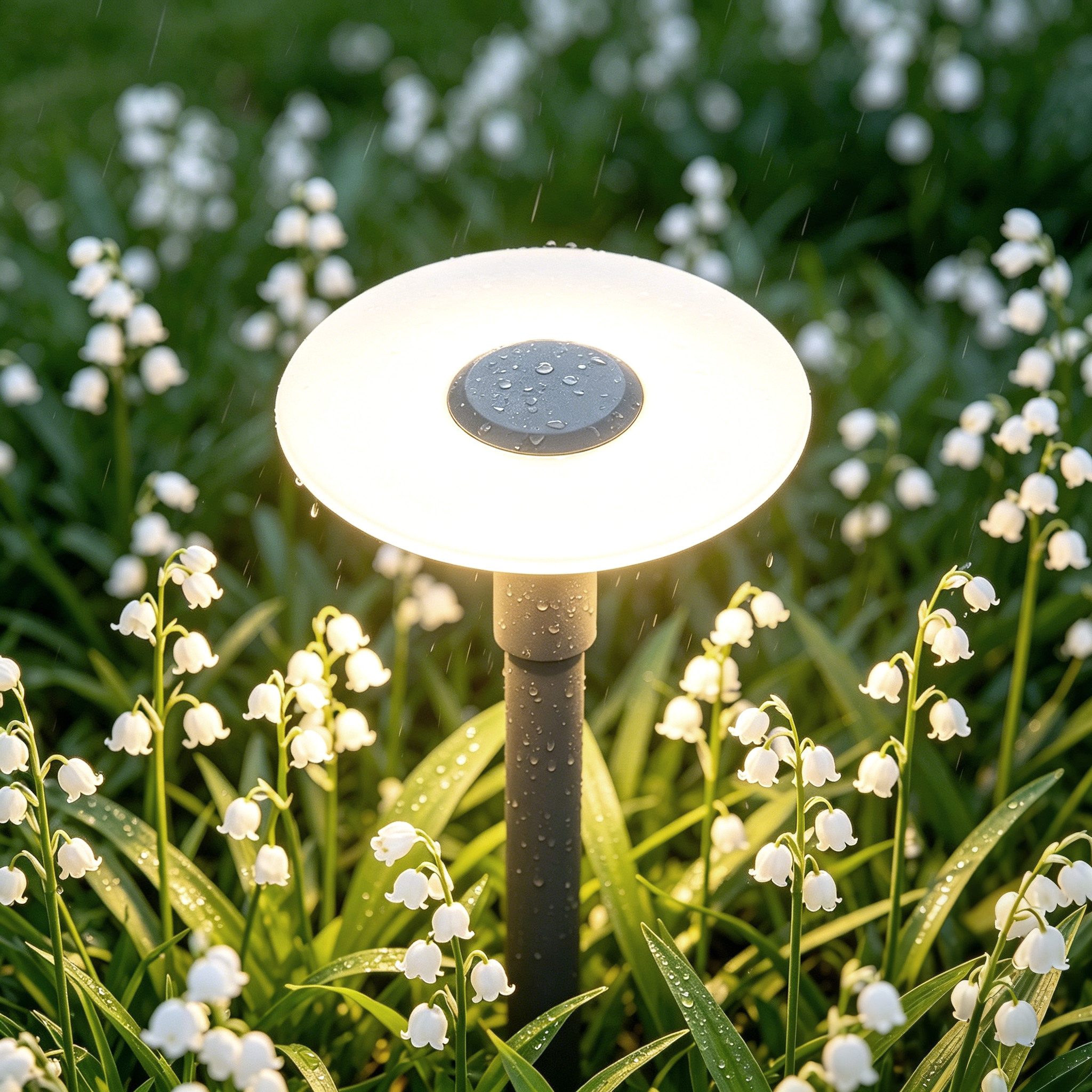Mai & Mai LED Außen-Stehlampe LED Wegeleuchte 3000K Gartenlampe IP65 Standleuchte für Außen 6W
