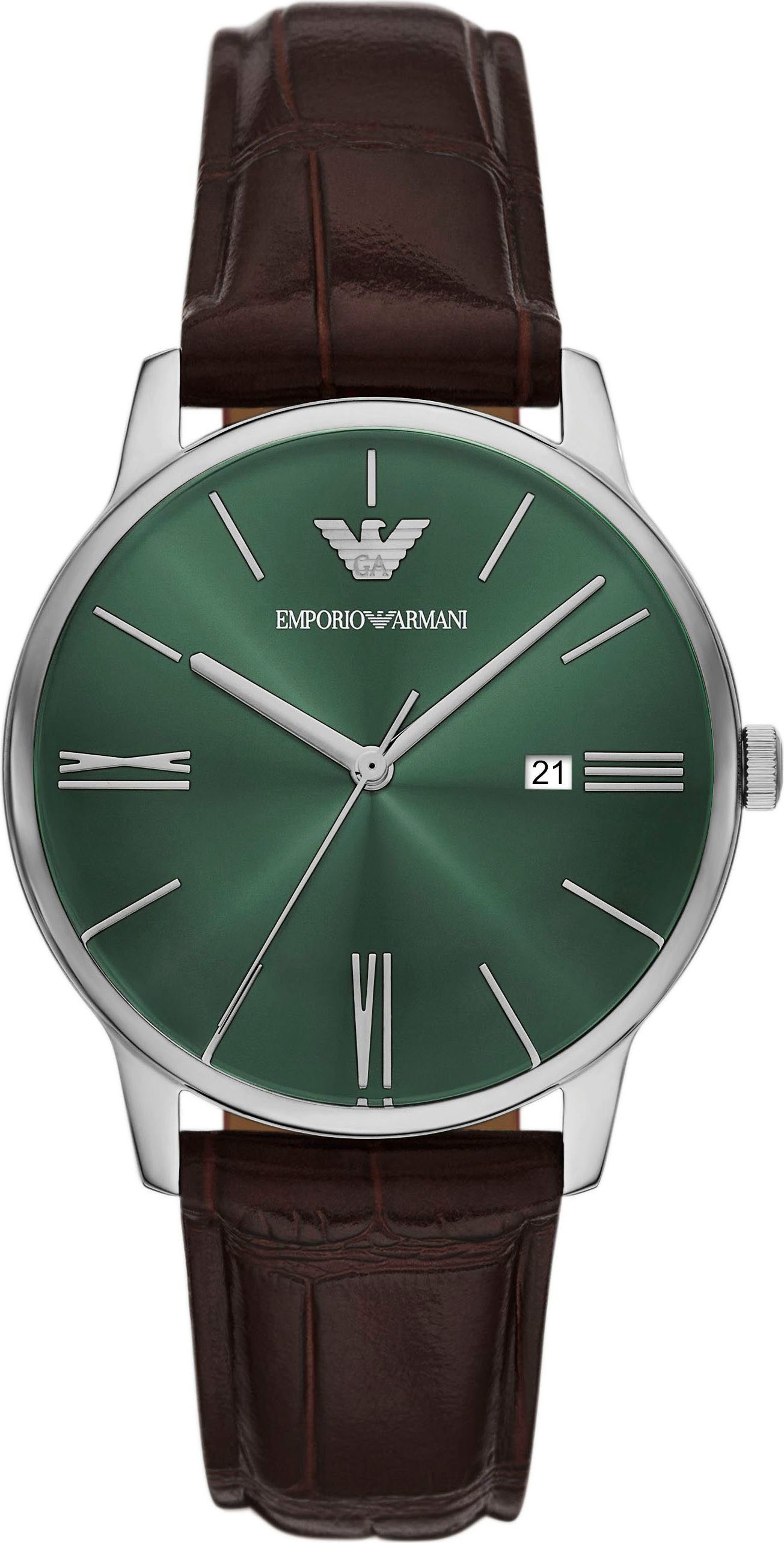 Emporio Armani Quarzuhr AR11672, Armbanduhr, Damenuhr, günstig online kaufen