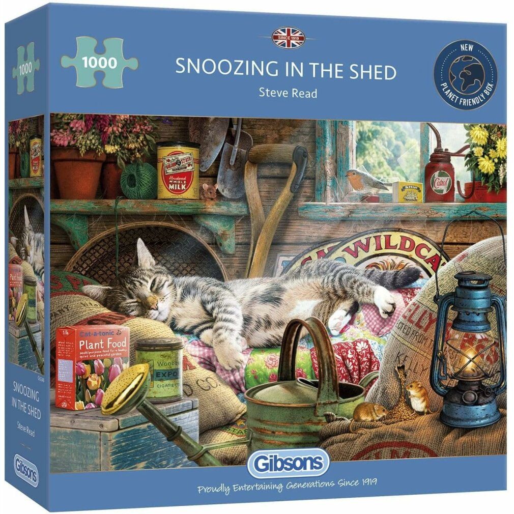 GIBSONS Puzzle Puzzle Rest 1000 Teile, Puzzleteile