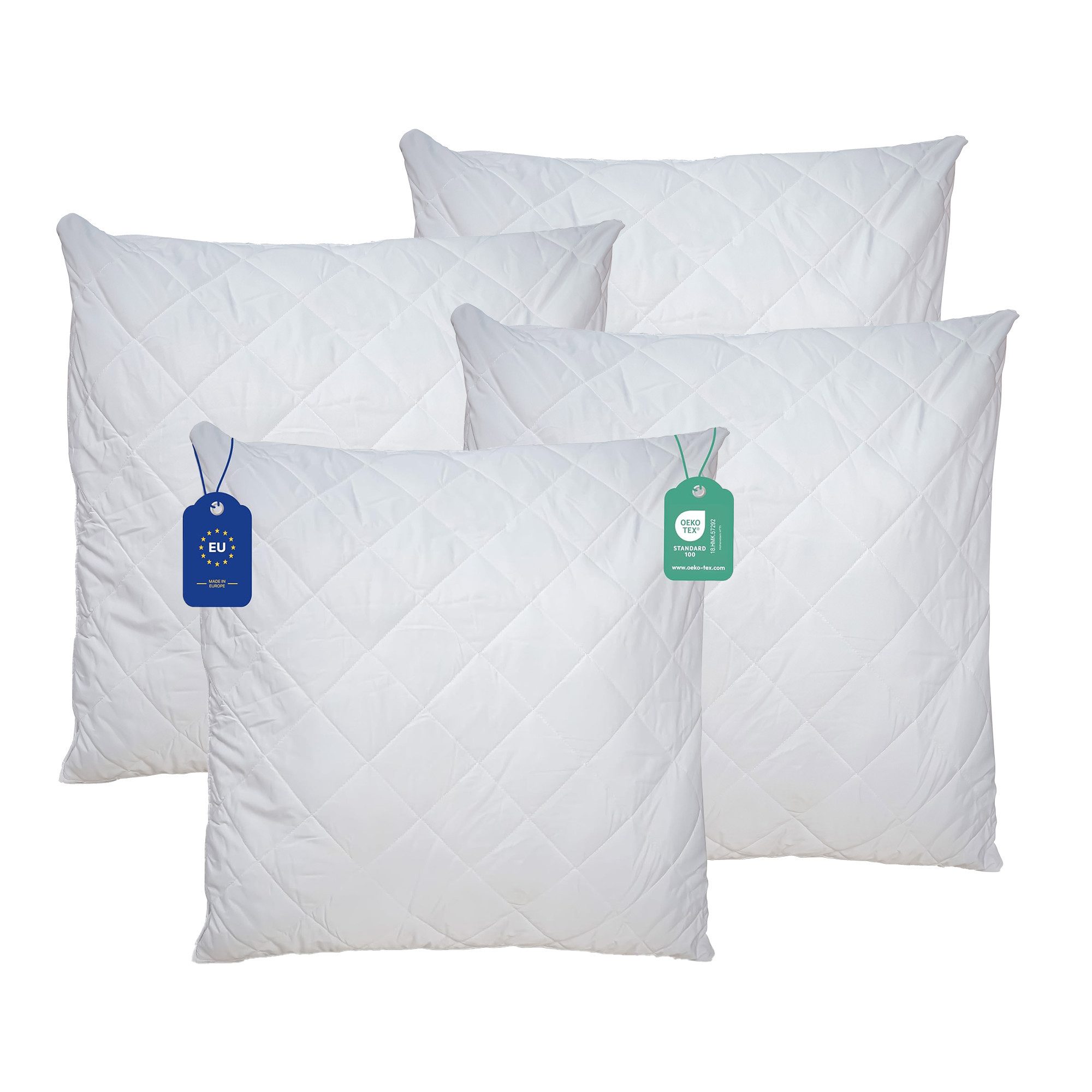 livessa Kopfkissen Microfaserkissen - Kopfkissen - Schlafkissen - Seitensch günstig online kaufen