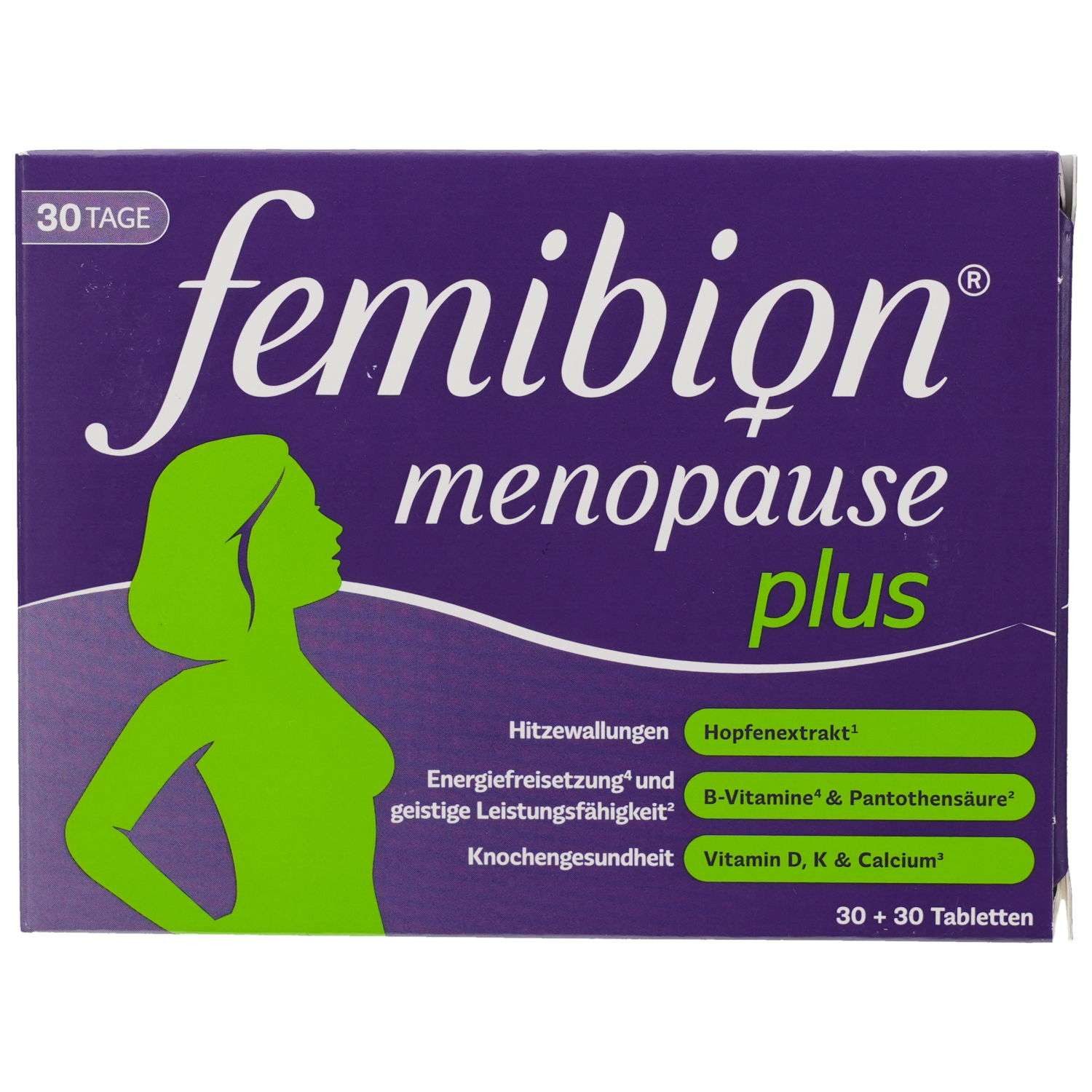 Femibion FEMIBION Menopause Plus Tabletten 2X30 Stück Tablette