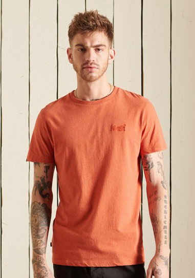 Superdry Rundhalsshirt Organic Cotton Essential Logo T-Shirt