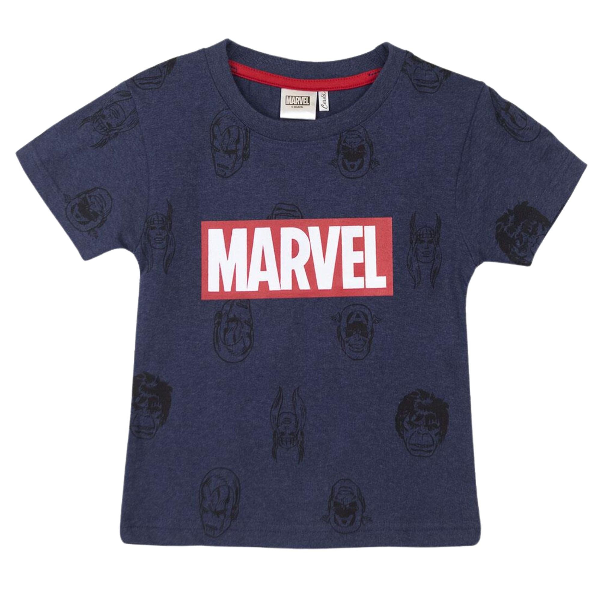 MARVEL T-Shirt Avengers - cm Gr.104 152 Kurzarmshirt Kinder