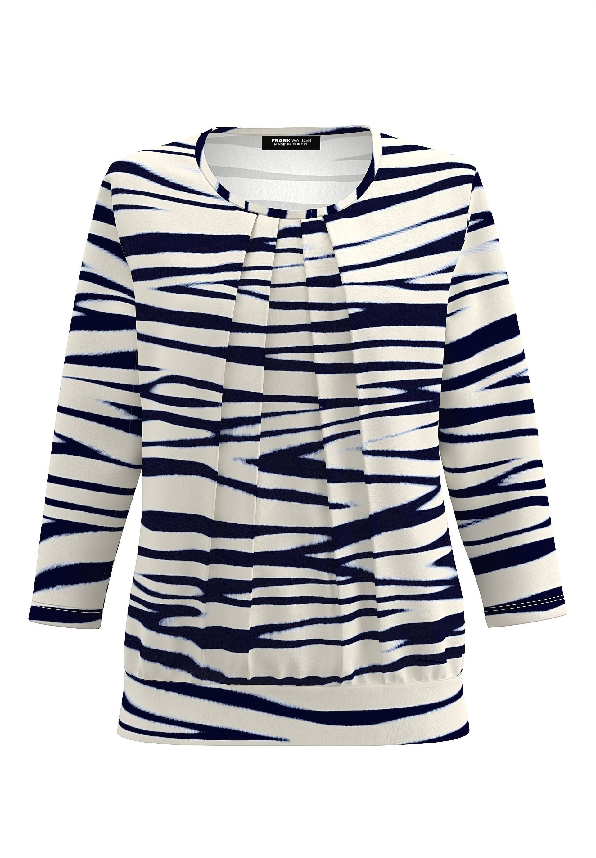 FRANK WALDER Blusenshirt mit Raffung