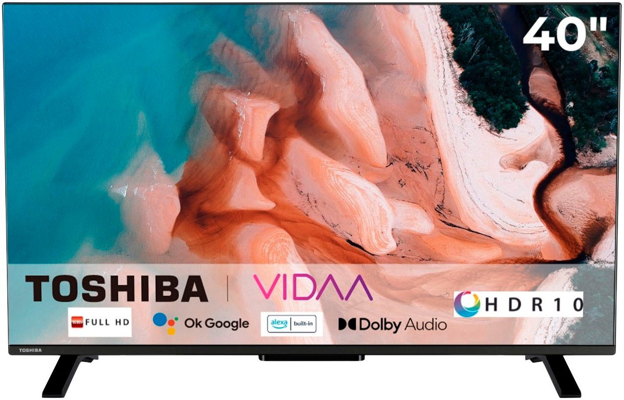 Toshiba 40LV2E63DA LED-Fernseher (102 cm/40 Zoll, Full HD, Smart-TV) schwarz ! RABATT: 37.53% Toshiba 40LV2E63DA LED-Fernseher (102 cm/40 Zoll, Full HD, Smart-TV) schwarz ! RABATT: 37.53%