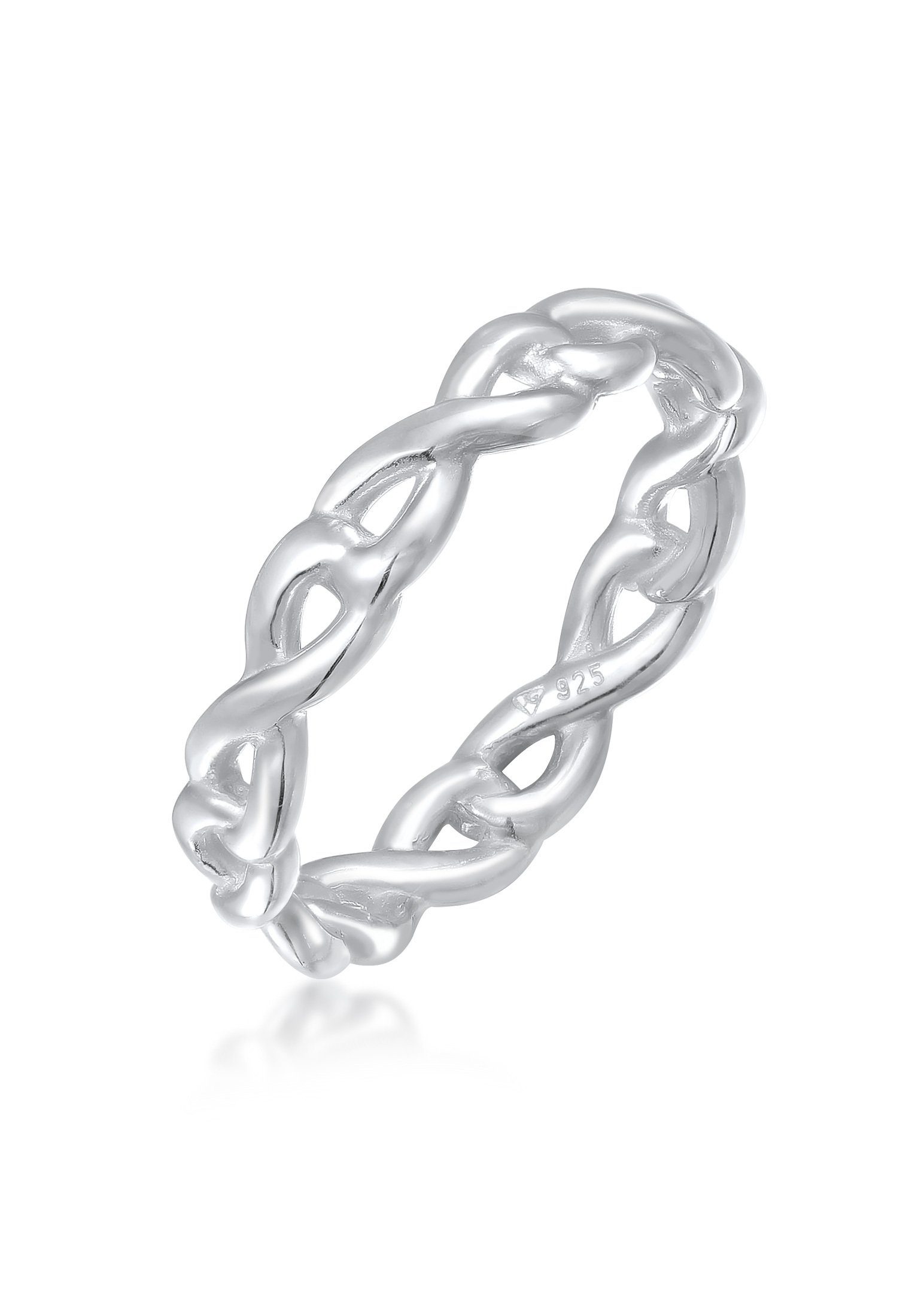 Fingerring Infinity Unendlichkeit Cut-Out Trend 925 Silber