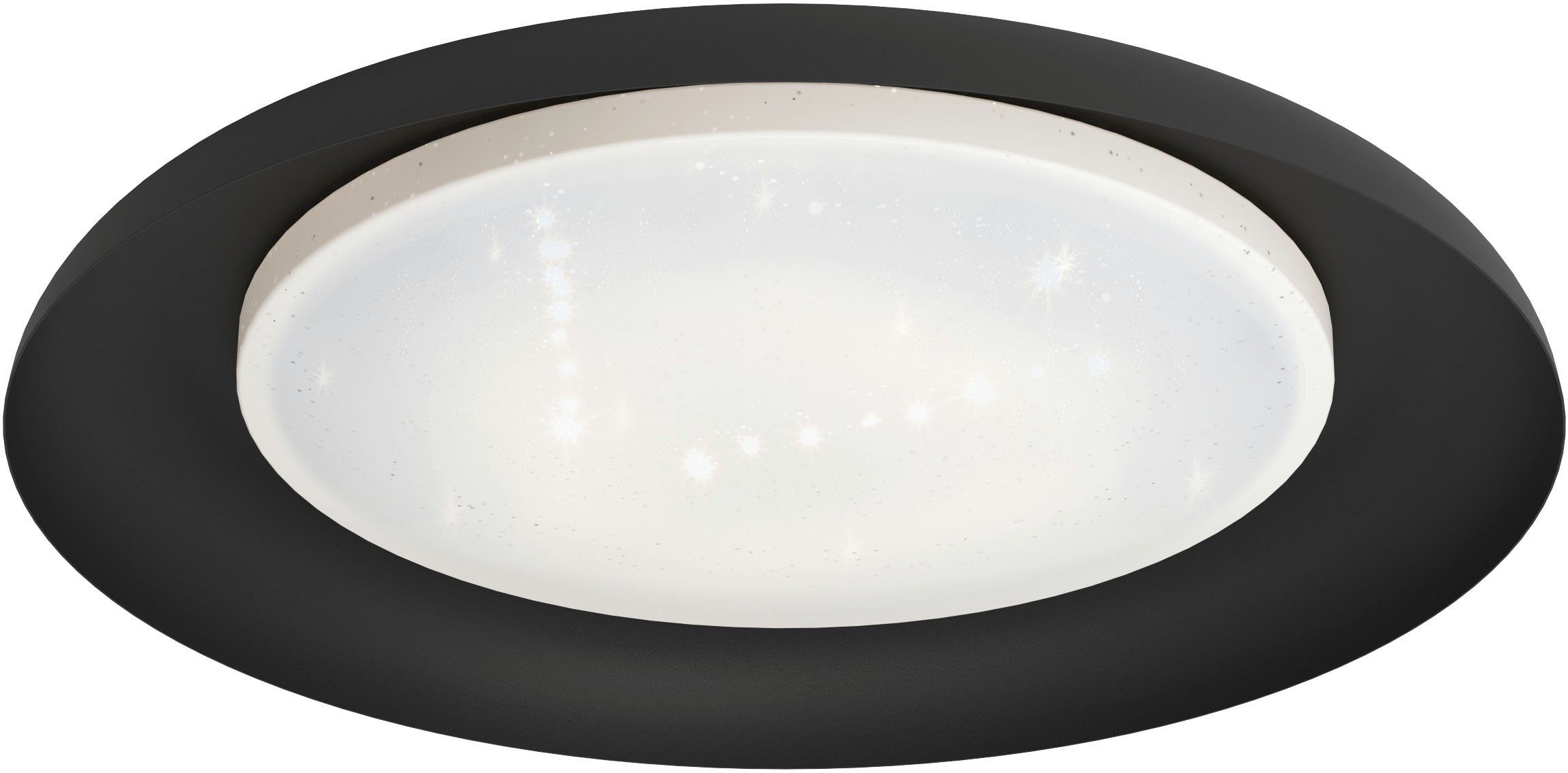 EGLO Deckenleuchte PENJAMO, LED fest integriert, Warmweiß, Deckenleuchte aus Stahl - 7,3W - Warmweiß