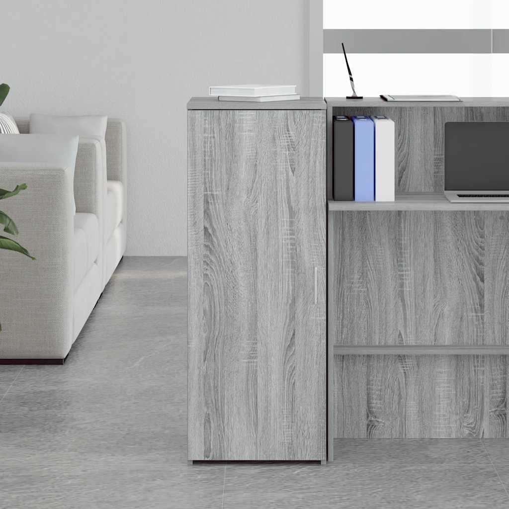 vidaXL Fächerschrank Lagerschrank Grau Sonoma 40x45x103,5 günstig online kaufen