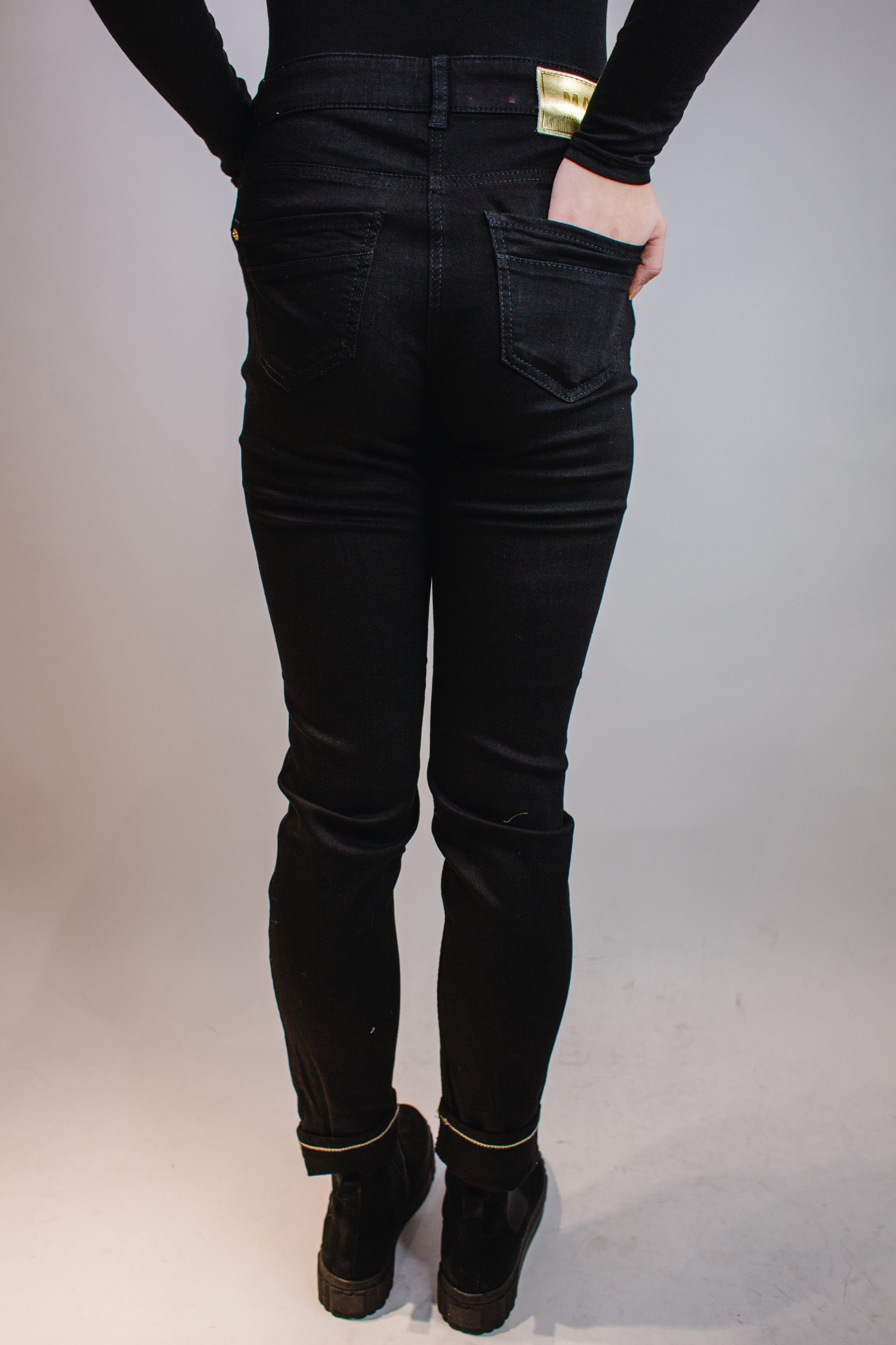MAC 5-Pocket-Jeans Jeans MAC RICH SLIM schwarz