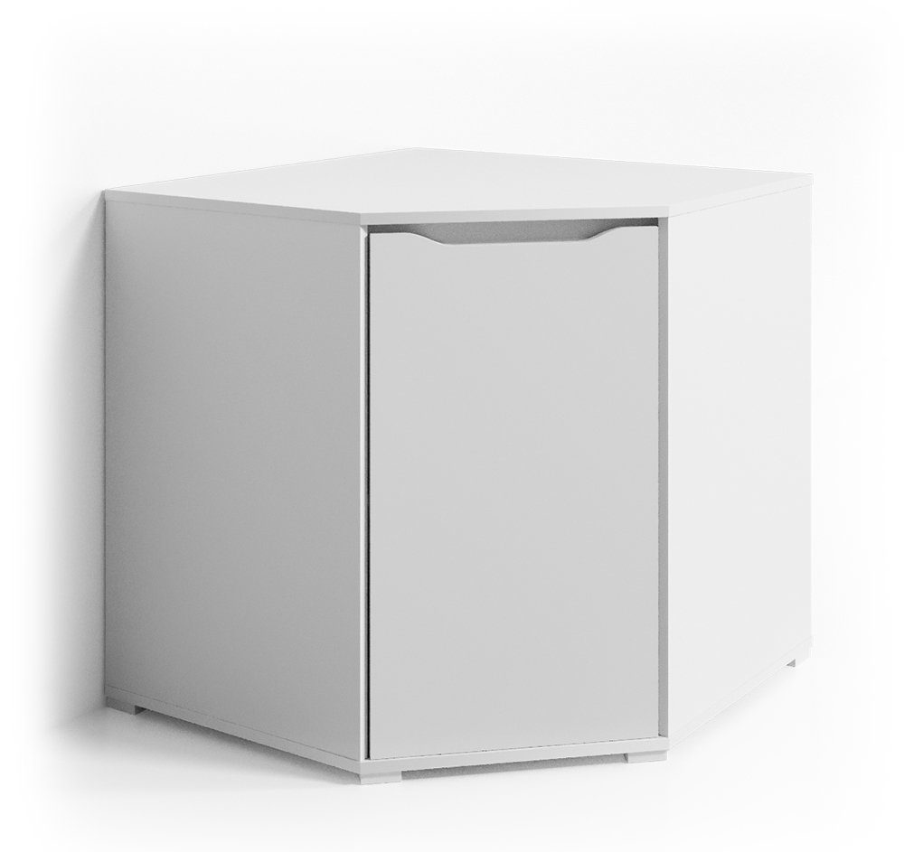 Vicco Kommode Ruben, Weiß, 78 x 77 cm (1 St)