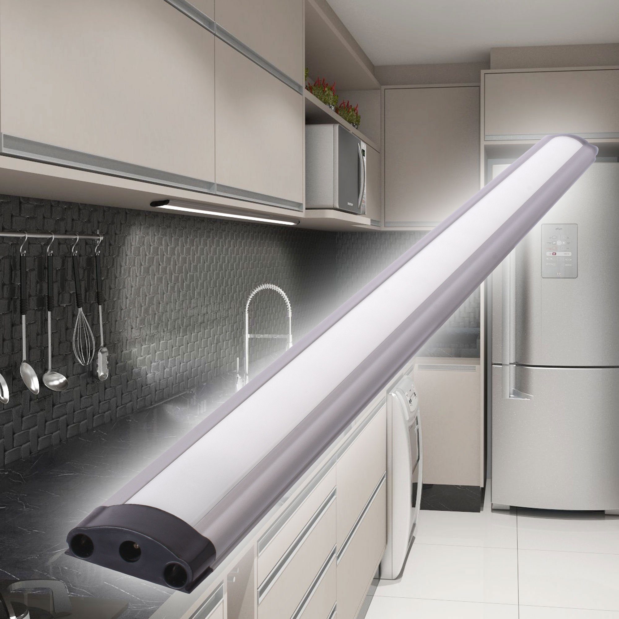Sensor LED Unterbauleuchte Küchen Lichtleiste 30cm 40cm 50cm Schrank  Leuchte 12V