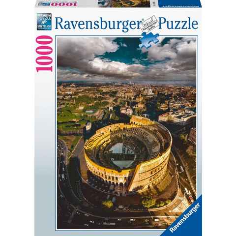 Ravensburger Puzzle Colosseum in Rom, 1000 Puzzleteile, Made in Germany, FSC® - schützt Wald - weltweit