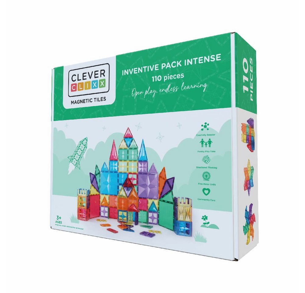 Cleverclixx Spielcenter Inventive Pack Intense / Bausatz - 110 Teile
