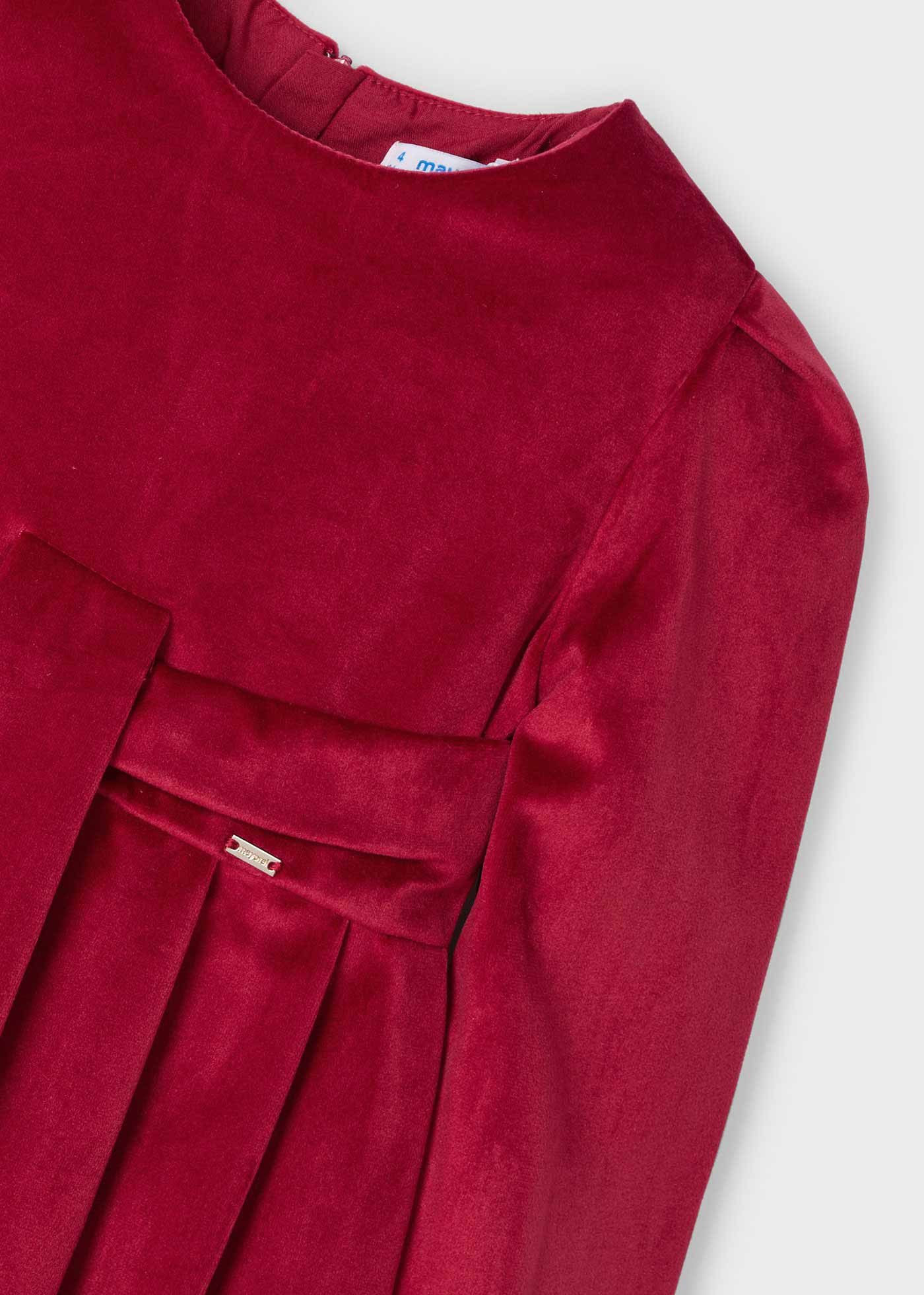 Mayoral A-Linien-Kleid Festkleid aus Samt