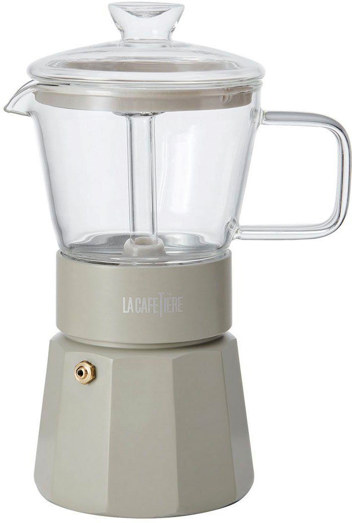 La Cafetière Кофеварка эспрессо, 290l Kaffeekanne, Aus hochwertigem, rostfreiem Edelstahl mit induktionsgeeignetem Boden